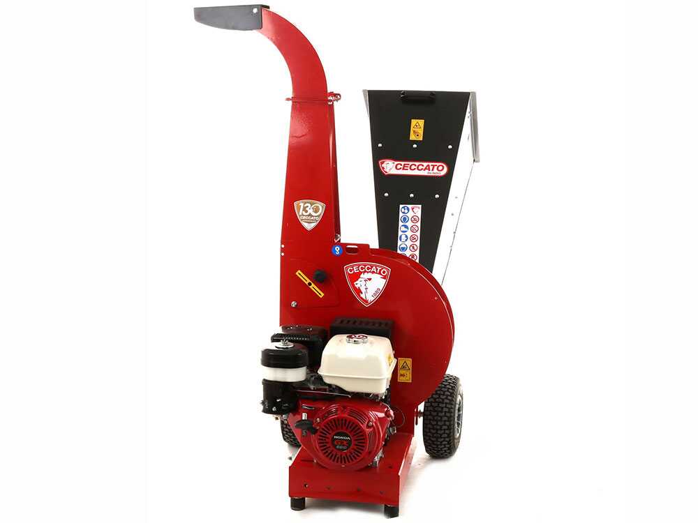 Ceccato Olindo Triton BIG benzine hakselaar, takken tot 80 mm, detail 16