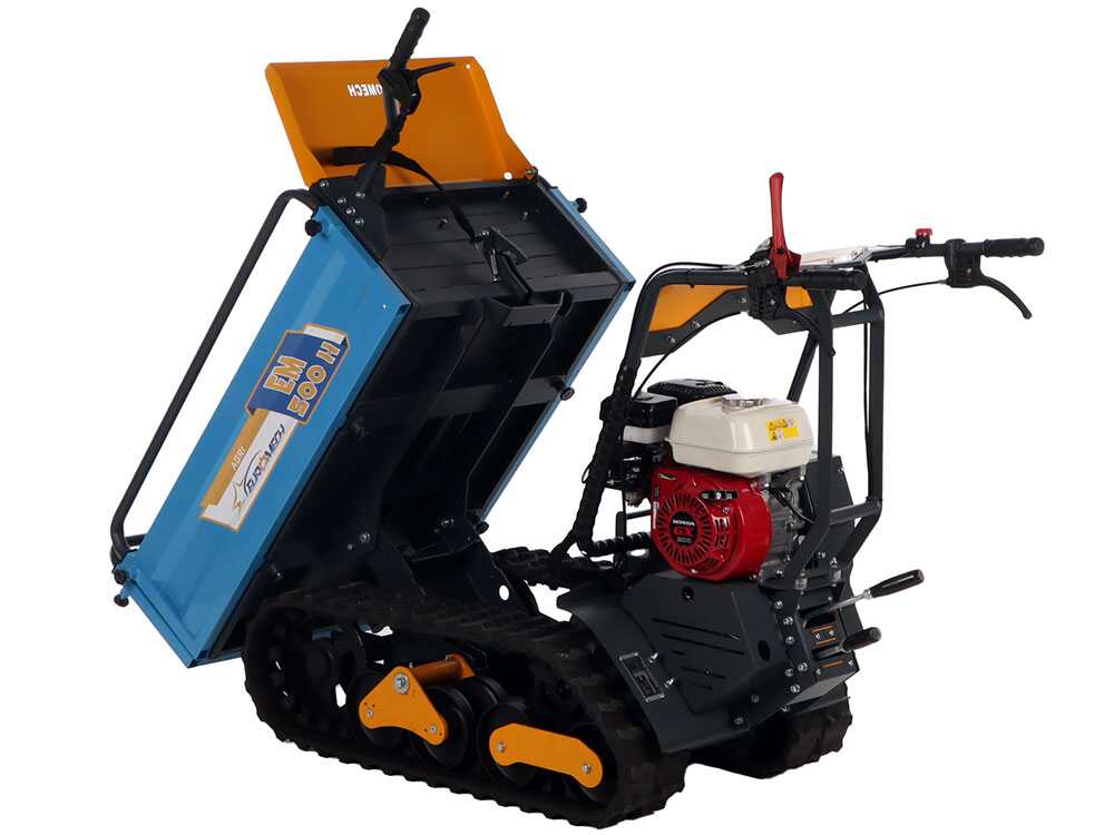 Rupsdumper laadvermogen 500 kg EuroMech EM500H-Agri, detail 16