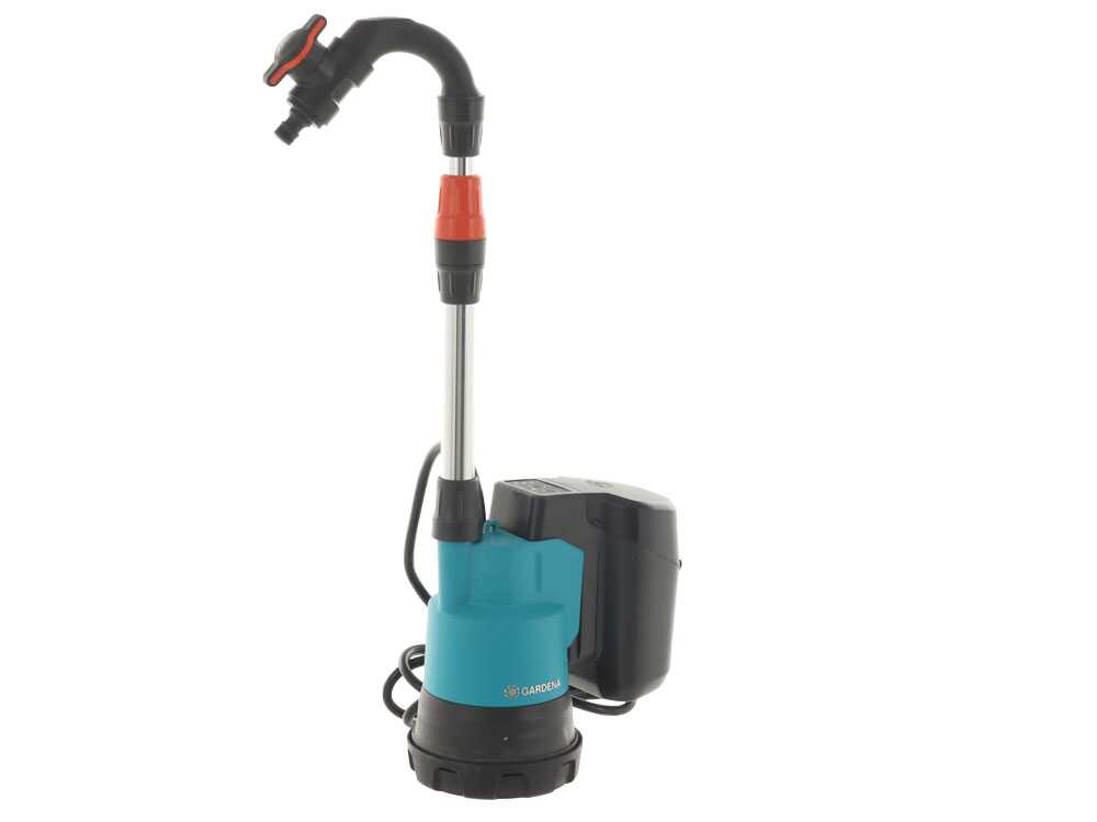 Gardena 2000/2 regentonpomp, 18 V zonder accu, detail 16