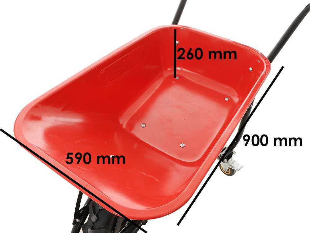 Accu motorkruiwagen laadvermogen 150 kg GeoTech CAR 150T, 40 V 6 Ah, detail 16