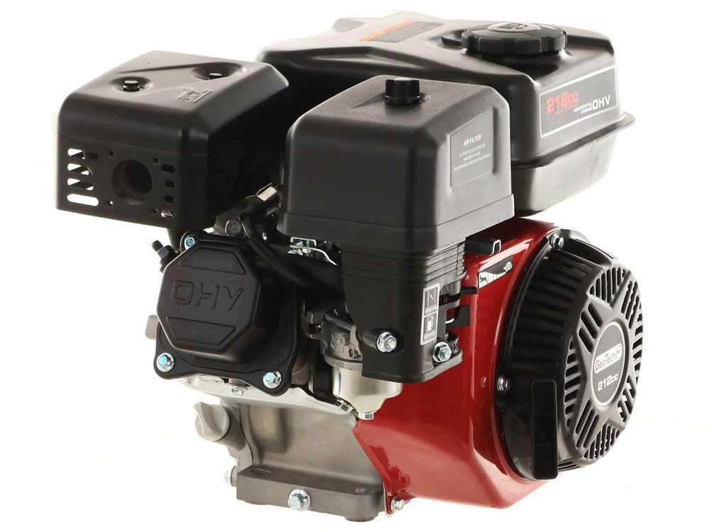 GeoTech Pro 212 cc benzinemotor met horizontale as, 7,5 pk, detail 16