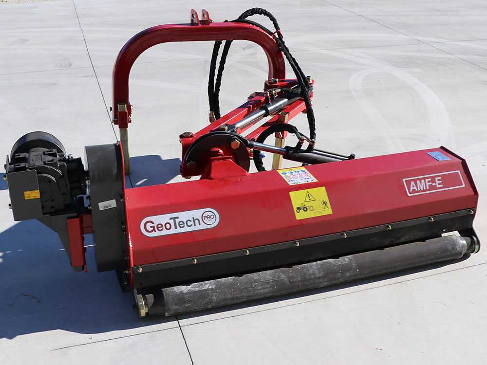 GeoTech Pro AMF-E 145 zijklepelmaaier met arm 140 cm, detail 17
