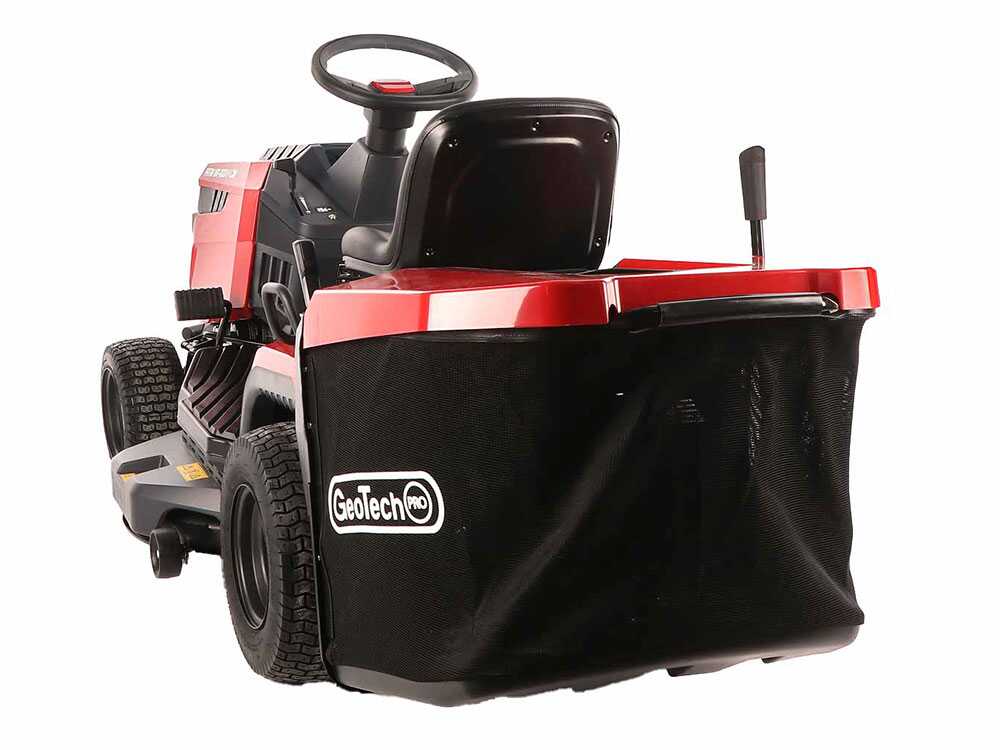 GeoTech Pro PRTM 180-1020 H-CM gazontractor met opvangbak 102 cm, hydrostaat, detail 16