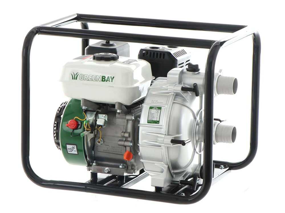 GreenBay GB-TWP 50 benzine motorpomp voor vuil water, aansluiting 50 mm, detail 16