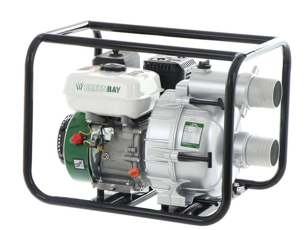 GreenBay GB-TWP 80 benzine motorpomp voor vuil water, aansluiting 80 mm, detail 16