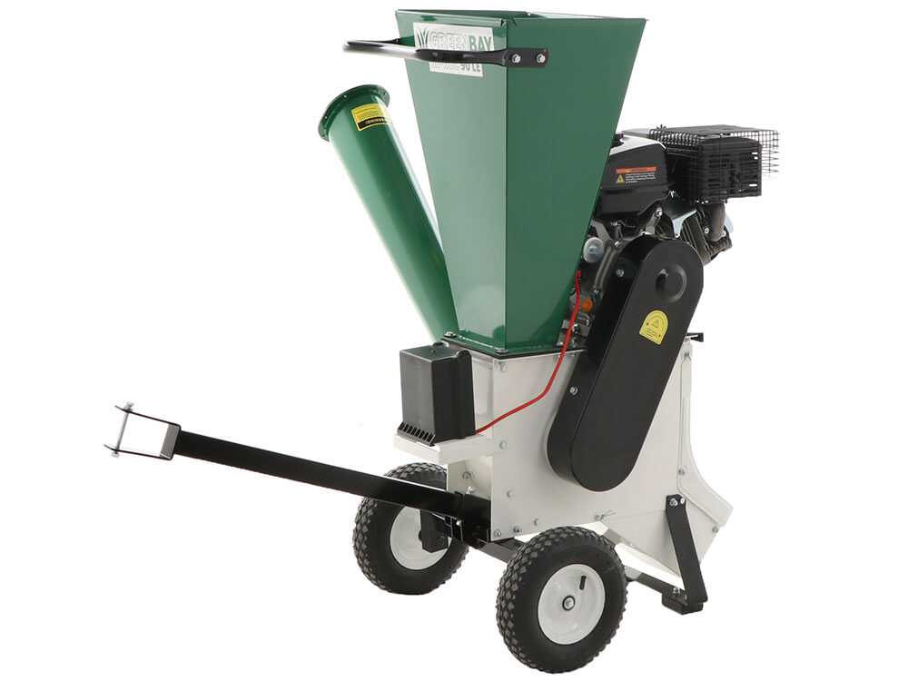 GreenBay GB-WDC 90 LE benzine hakselaar, takken tot 89 mm, detail 16