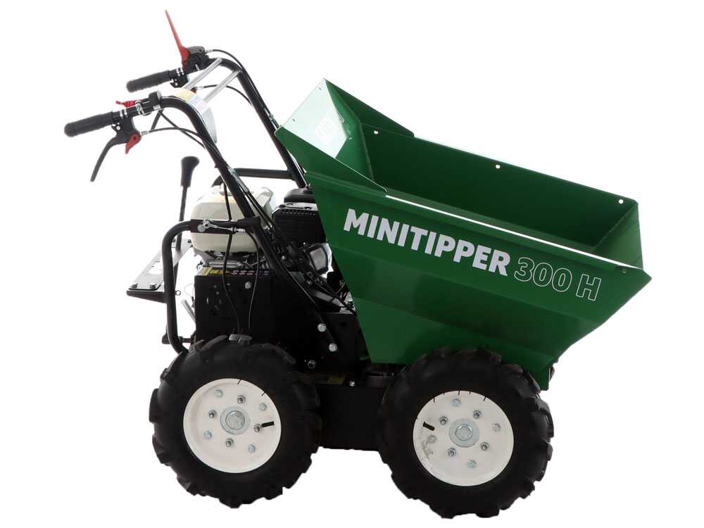 Motorkruiwagen laadvermogen 300 kg GreenBay MiniTipper 300 H, motor Honda GP160, 4x4, detail 16
