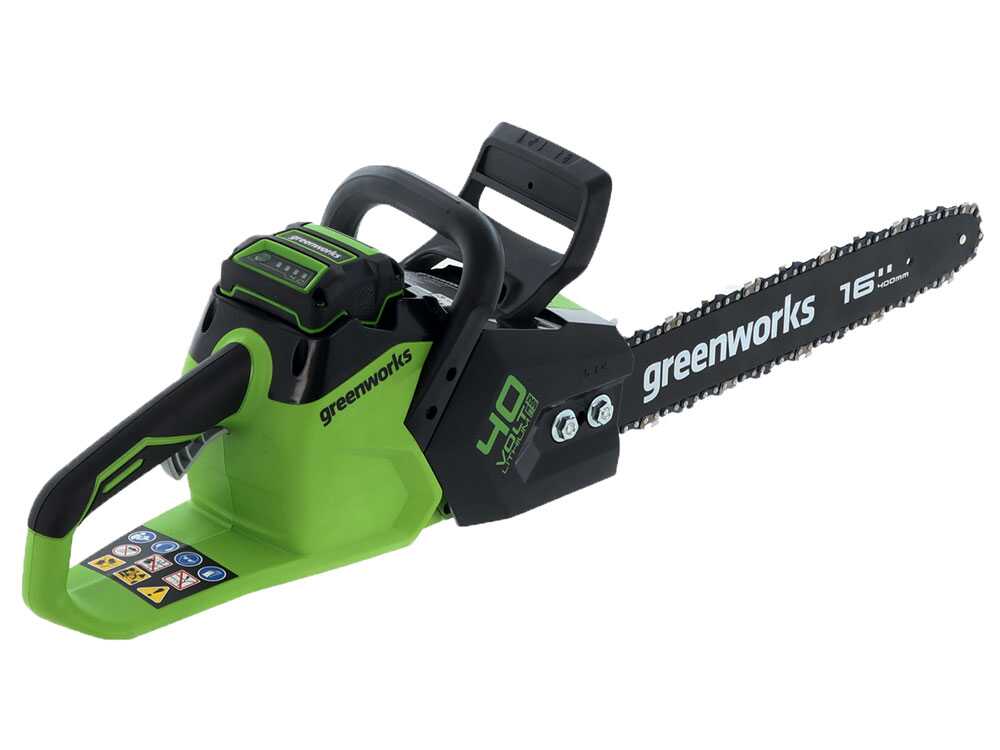 Greenworks GD40CS18 accu kettingzaag, zwaard 40 cm, 40 V zonder accu, detail 16