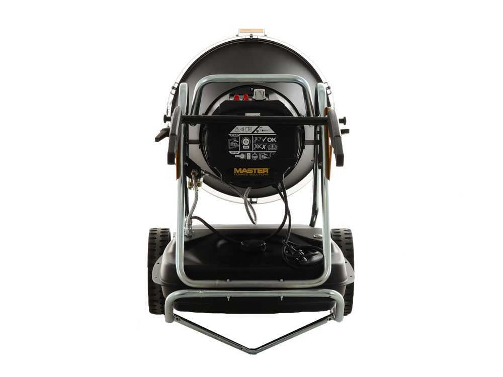 Master XL 91 diesel infrarood heater 43 kW, direct gestookt, detail 16