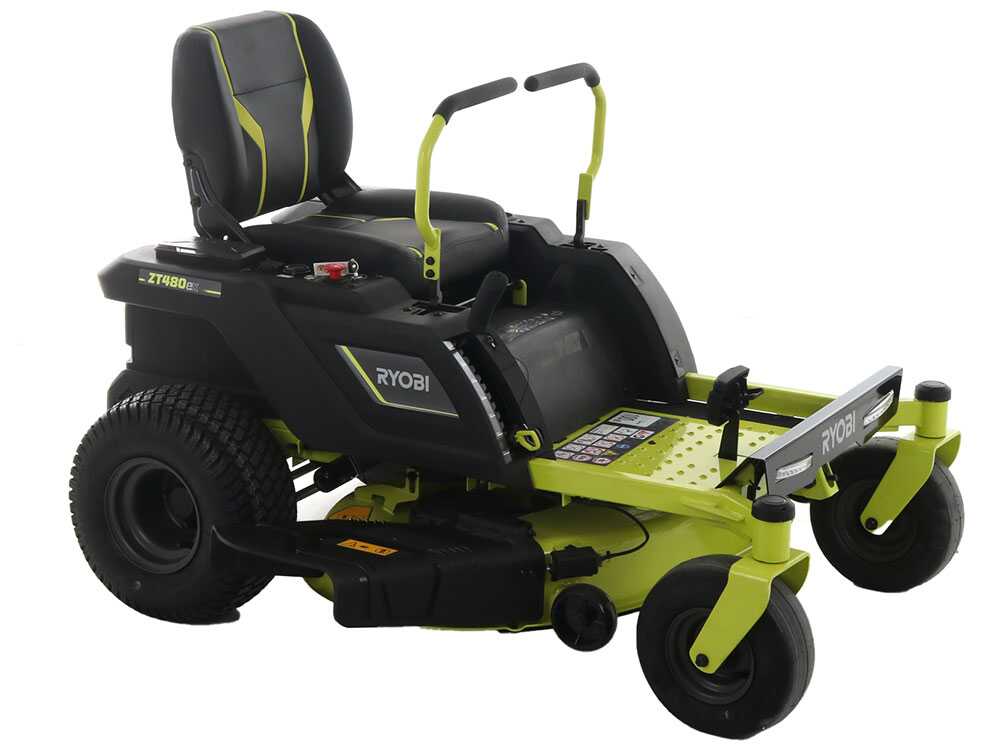 Ryobi ZTR480ex accu-zero-turn zitmaaier 107 cm, automaat, detail 16