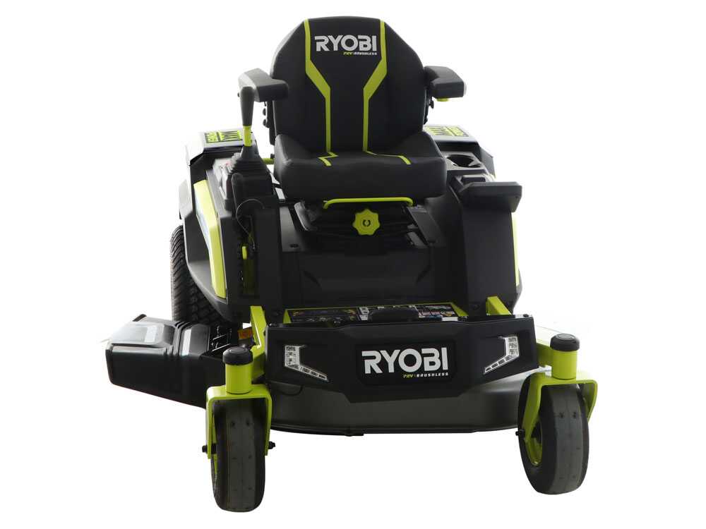 Ryobi ZTRX107 accu-zero-turn zitmaaier 107 cm, automaat, detail 16