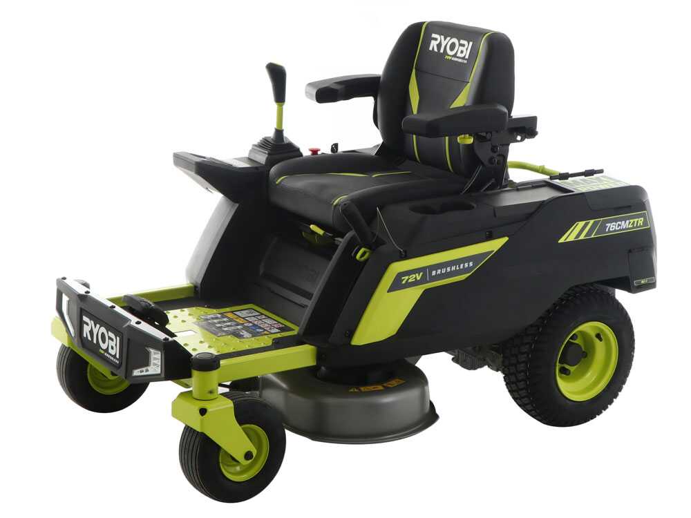 Ryobi ZTRX76 accu-zero-turn zitmaaier 76 cm, automaat, detail 16