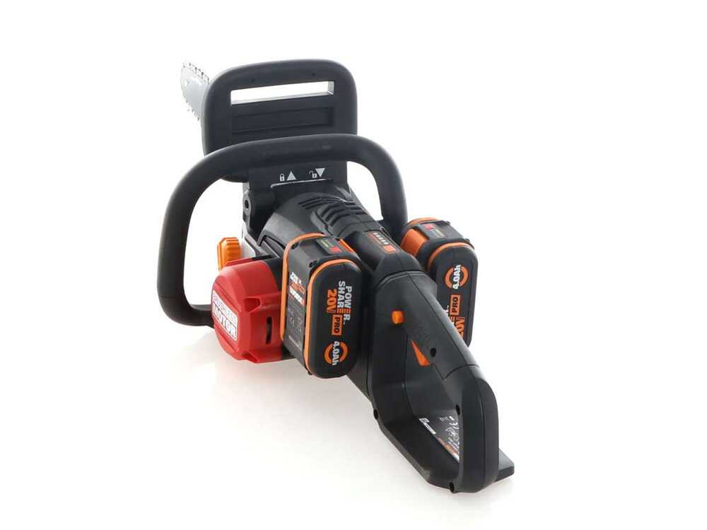 Worx WG385E Nitro accu kettingzaag, zwaard 40 cm, 40 V 4 Ah, detail 16