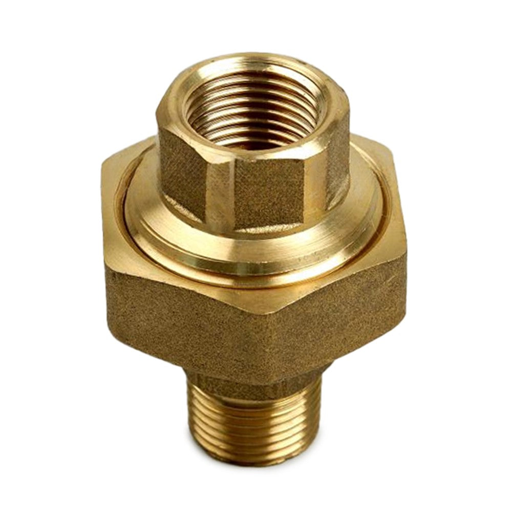 Koppeling messing, 1" productfoto hoge resolutie