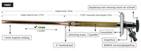 Luxe Vorstbestendige Buitenkraan 23cm - aanzicht 2