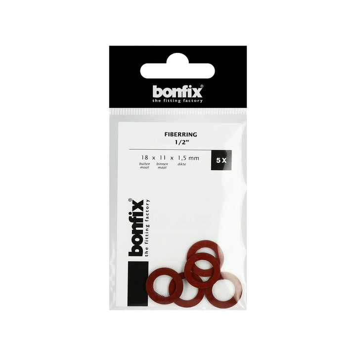 
  Fiberring 1/2", zakje á 5 stuks | Rabe - 184204 - artikelnummer 184204
