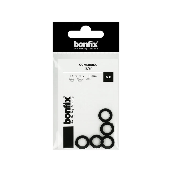 
  Gummiring 3/8", zakje á 5 stuks | Rabe - 184244 - artikelnummer 184244
