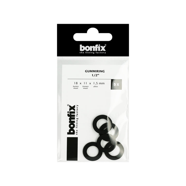 
  Gummiring 1/2", zakje á 5 stuks | Rabe - 184248 - artikelnummer 184248

