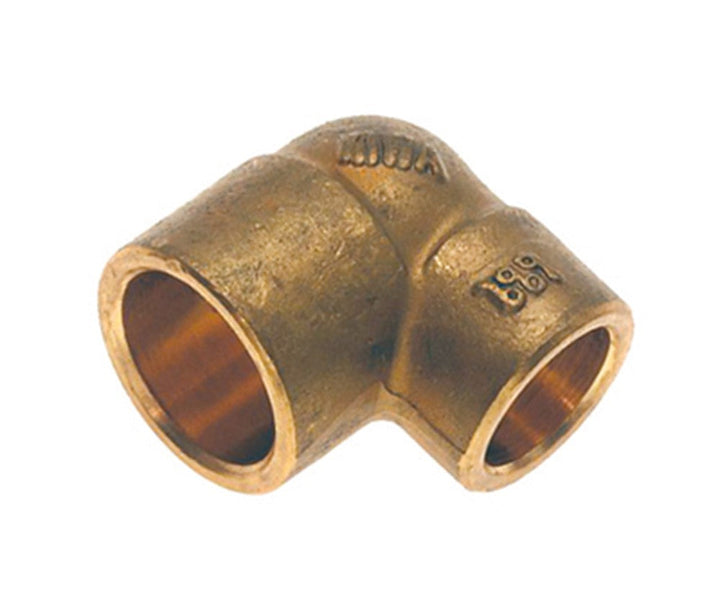 
  Verloopknie messing, 22 x 15 mm, 2x cap - artikelnummer 185260
