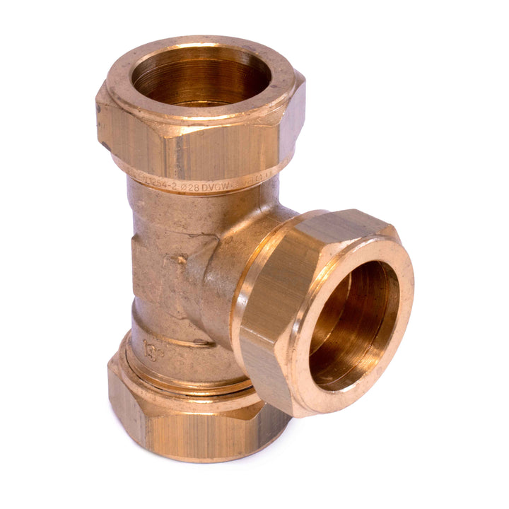 
  T-stuk messing, 10 mm, knel - artikelnummer 185486
