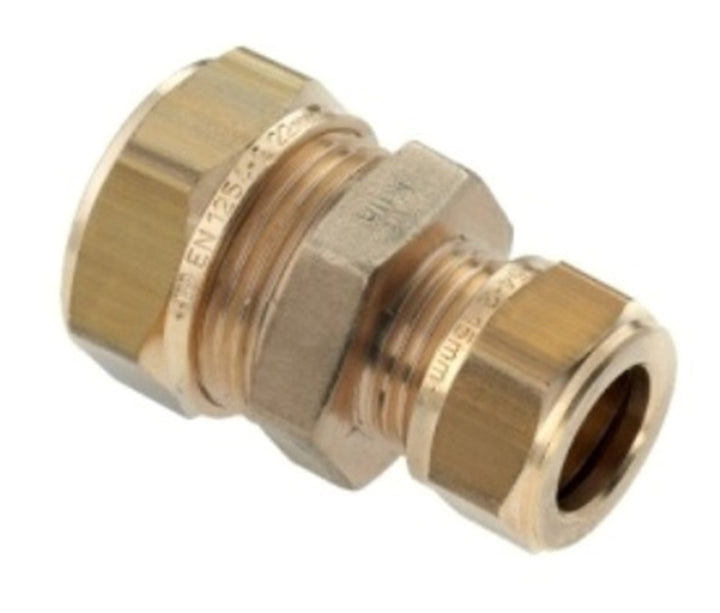 
  Verloopkoppeling recht 22 x 15 mm productfoto hoge resolutie - artikelnummer 185624
