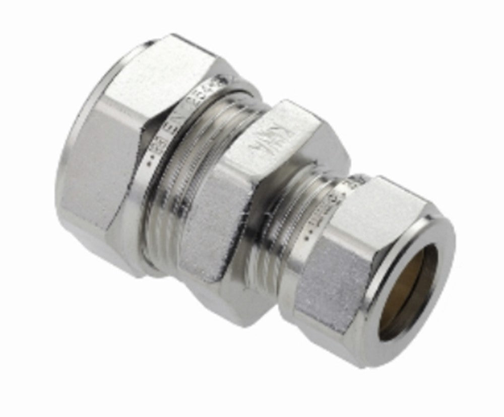 Verloopkoppeling recht 15 x 12 mm productfoto hoge resolutie