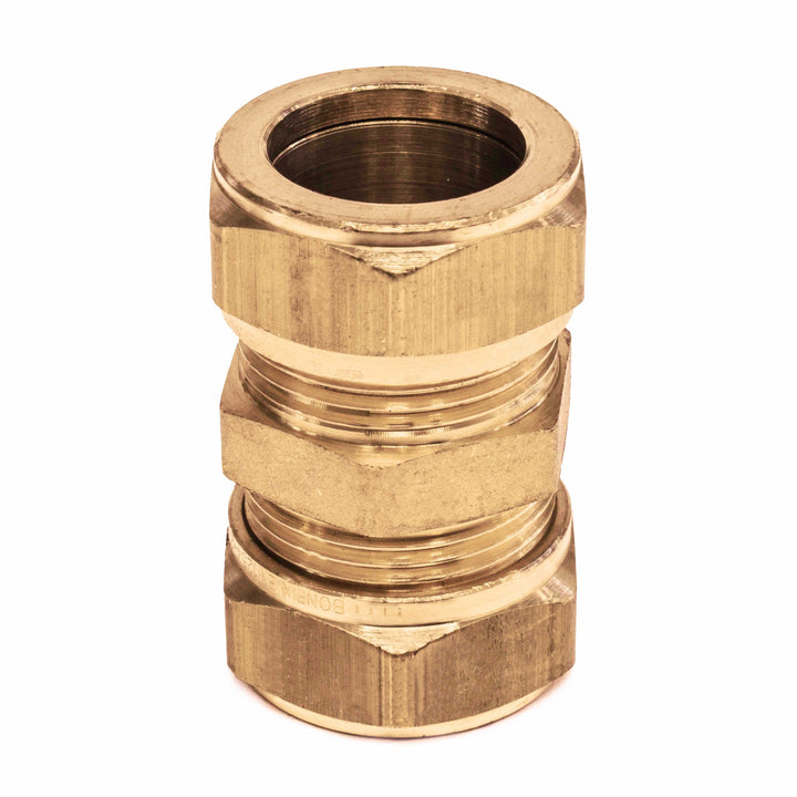 
  Koppeling recht messing, 10 x 10 mm - artikelnummer 185650
