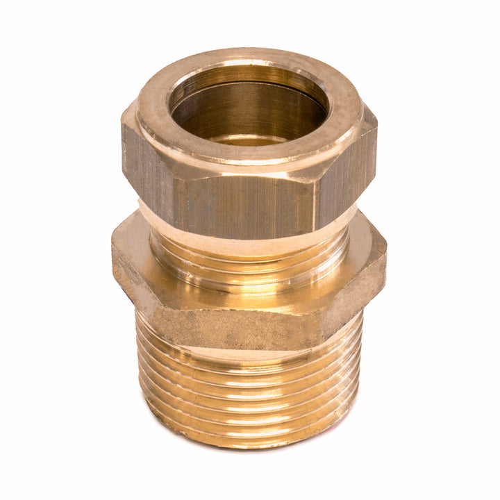 
  Puntstuk messing, 1 1/2" bu x 42 mm - artikelnummer 185716
