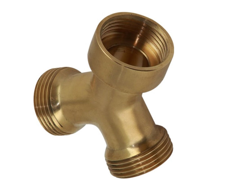 
  Y-stuk messing, 3/4" bi. x bu.-dr. productfoto hoge resolutie - artikelnummer 186332
