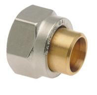 
  Koppeling messing, 2-del. M24 x 15 mm - artikelnummer 187098
