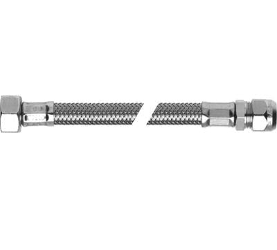 Bonfix Aansluitleiding RVS, 35 cm, ½ x 15 mm | Rabe - 187266