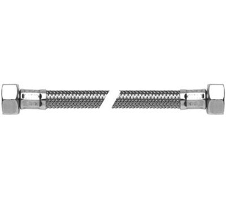 
  Aansluitleiding RVS, 35 cm, ½ x 3/8" productfoto hoge resolutie - artikelnummer 187292
