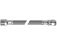 Aansluitleiding RVS, 35 cm, 1/2" x 15 mm productfoto hoge resolutie