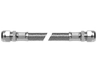 Aansluitleiding RVS, 50 cm, 15 x 10 mm productfoto hoge resolutie