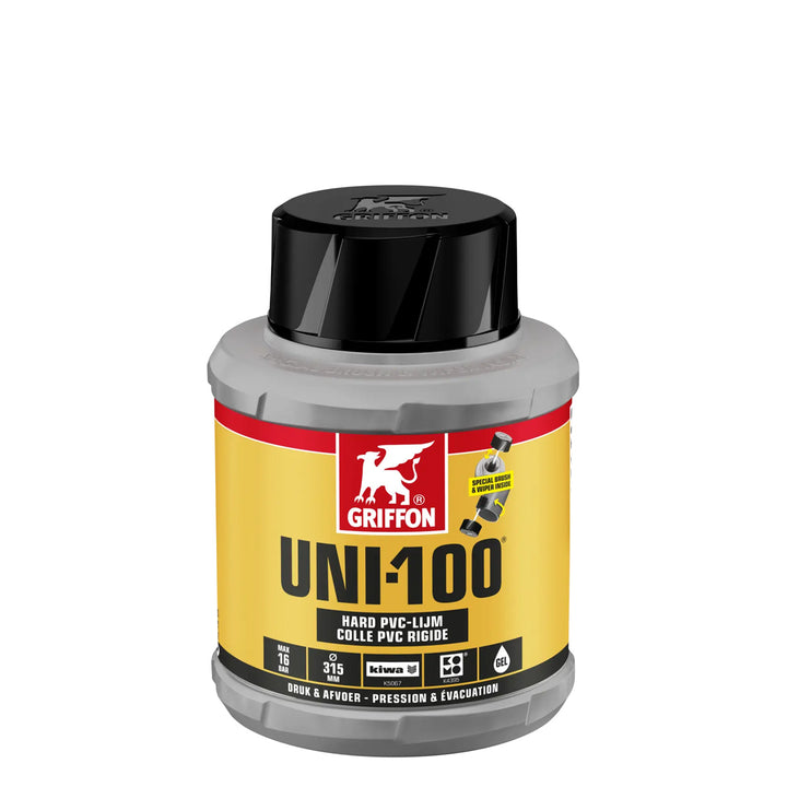 
  Griffon UNI 100 hard PVC-lijm | Rabe - artikelnummer 200027
