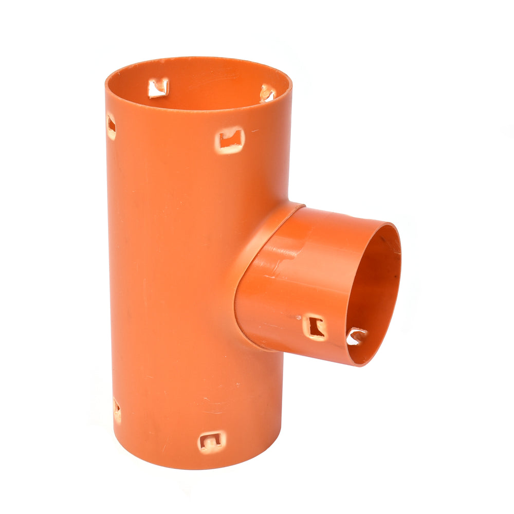 Drainage T-stuk 90 graden 3x Klikmof