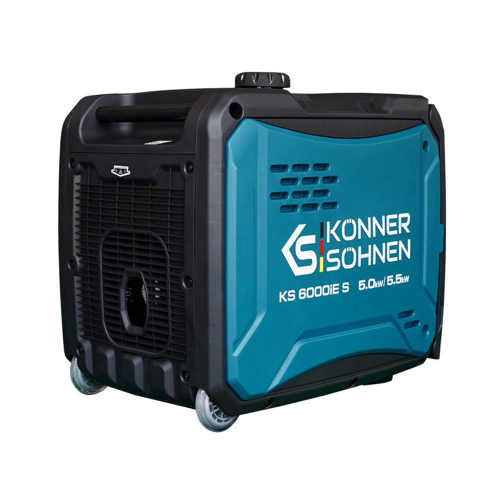 Könner & Söhnen KS 6000iE S inverter aggregaat 5,5 kW, foto 6
