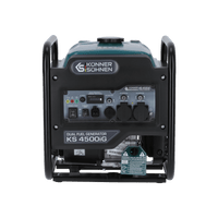 Könner & Söhnen KS 4500iG inverter aggregaat op gas en benzine 4,5 kW | Rabe