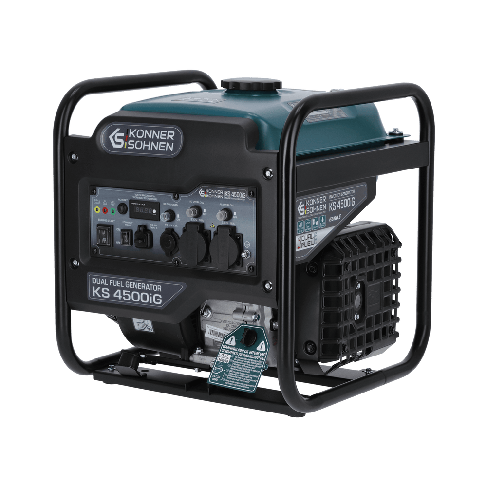 Könner & Söhnen KS 4500iG inverter aggregaat op gas en benzine 4,5 kW, foto 2