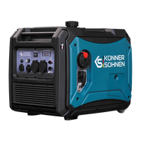 Könner & Söhnen KS 4000iEG S inverter aggregaat op gas en benzine 4,4 kW, foto 3