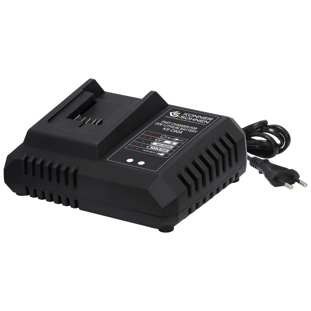 Könner & Söhnen KS C90A snellader voor 20V lithium accu | Rabe