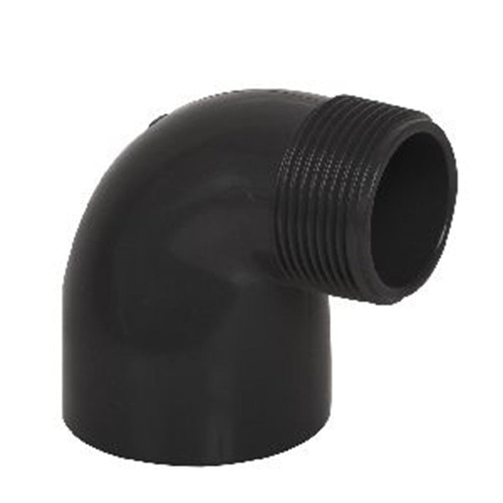 
  Knie PVC 90GR, 50 mm x 2 bu-dr - artikelnummer 270356
