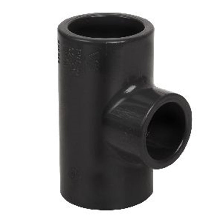 
  T-stuk PVC 90GR, 250 x 160 x 250 mm productfoto hoge resolutie - artikelnummer 270620
