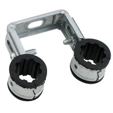 Schelle doppelt, mit Einlage, 3/4 - 28 mm
