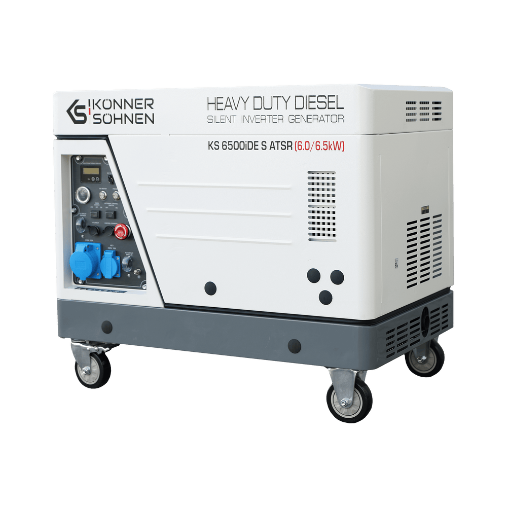 Könner & Söhnen KS 6500iDE S ATSR diesel aggregaat 6,5 kW, foto 3