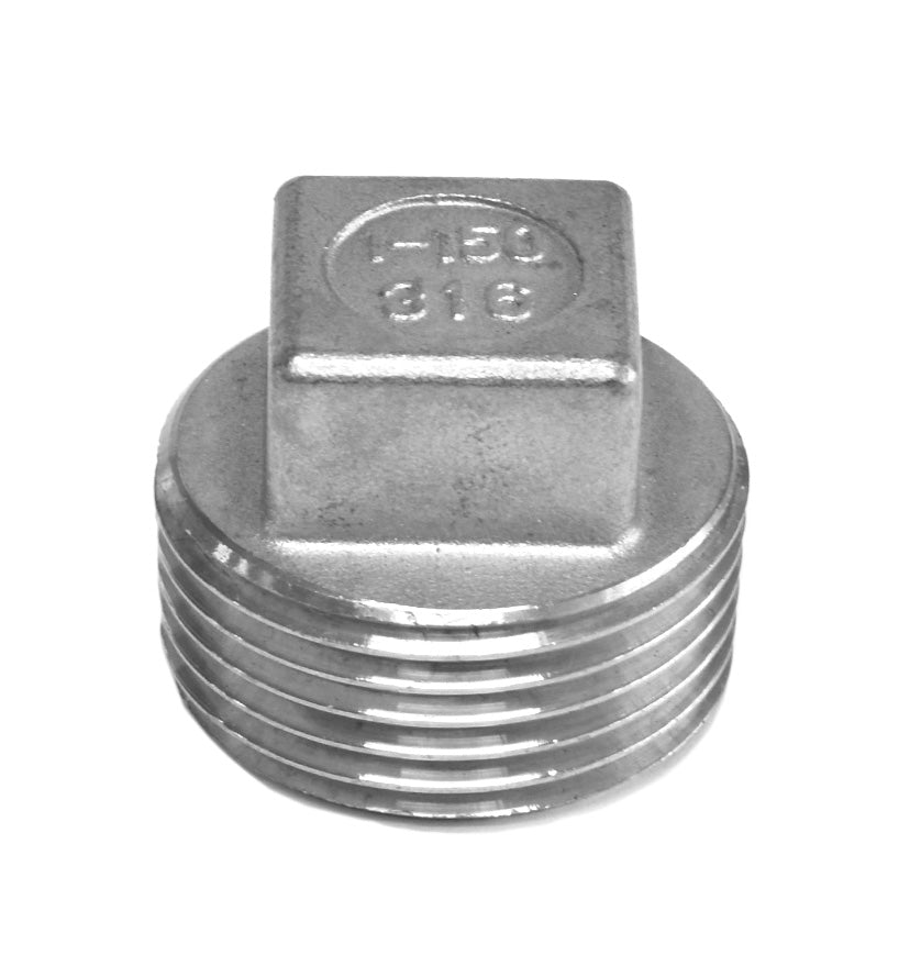 RVS 316 Plug Buitendraad