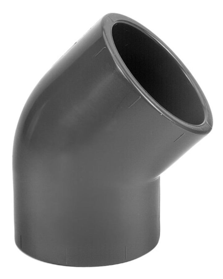 
  Knie PVC 45GR, 110 x 110 mm, PN 16 - artikelnummer 310352
