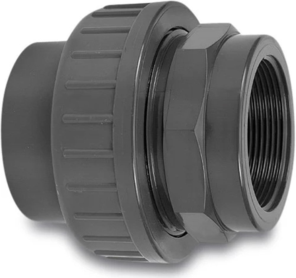 Koppeling 3-del 32 mm x 1 bi-dr, PN16