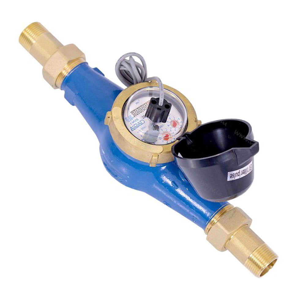 Pulsatie watermeter nat telwerk 1" | Rabe