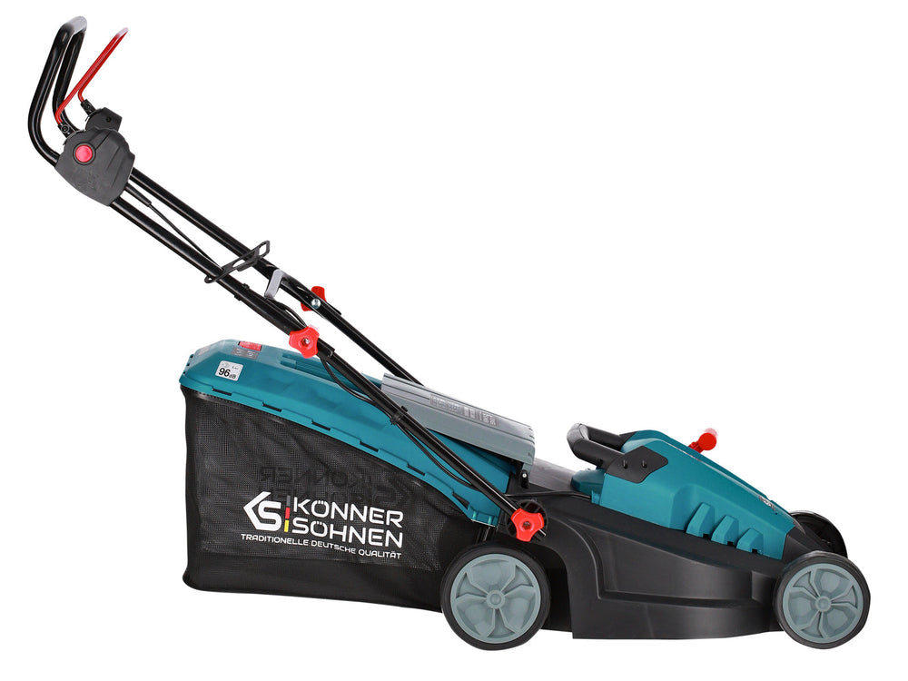 Könner & Söhnen KS 38LM-BL elektrische grasmaaier, foto 4